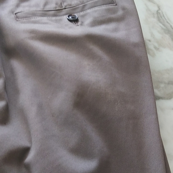 VINTAGE MEN'S BROOKS BROTHERS CHINO PANTS HUDSON FIT ADVANTAGE,GRAY,S-38W X 32L - Picture 3 of 10